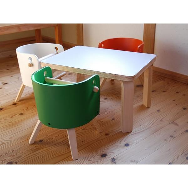 WHYTO（ホワイト） カロタテーブル ローテーブル 子供用テーブル