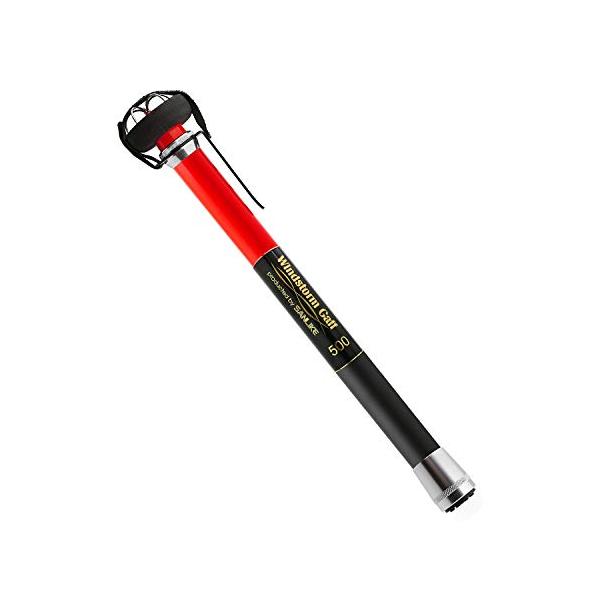 SANLIKE イカギャフ Windstorm Gaff 伸縮 超小継 イカ用ギャフ 5m Red  