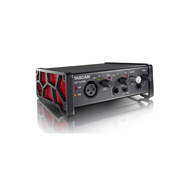 TASCAM(タスカム) US-1X2HR 1Mic, 2IN/2OUT 24bit/192kHzハイレゾ USB 