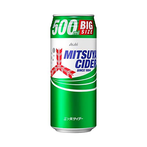 他サイト： アサヒ飲料 三ツ矢サイダー 缶 500ml×24本の商品画像