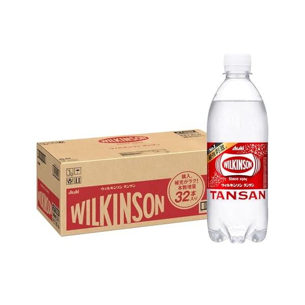 他サイト： アサヒ飲料 ウィルキンソン タンサン 500ml×32本の商品画像