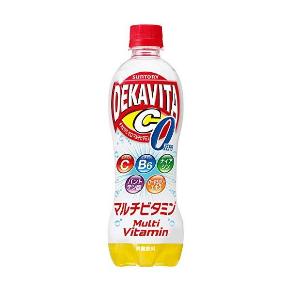 サントリー デカビタC ゼロ マルチビタミン500ml×24本