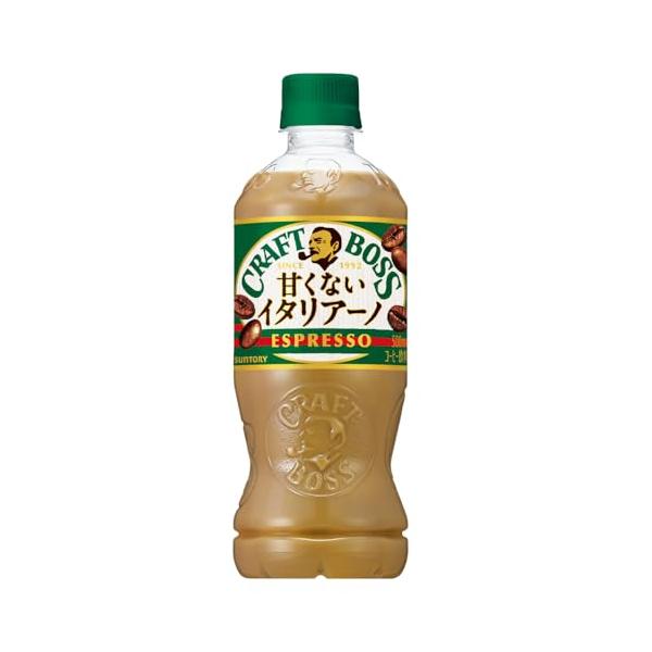 サントリー クラフトボス 甘くないイタリアーノ コーヒー 500ml×24本