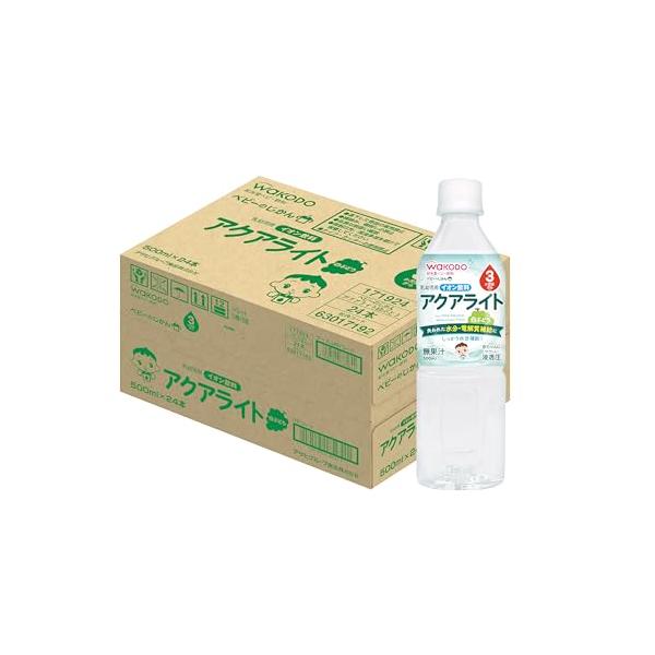 他サイト： ベビーのじかん アクアライト 白ぶどう 500ml×24本の商品画像