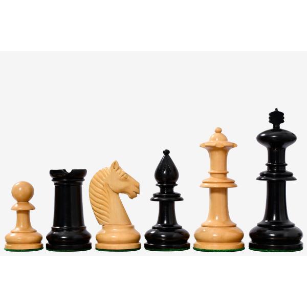チェス駒 19世紀アンティーク・オーストリアン 108mm エボナイズ