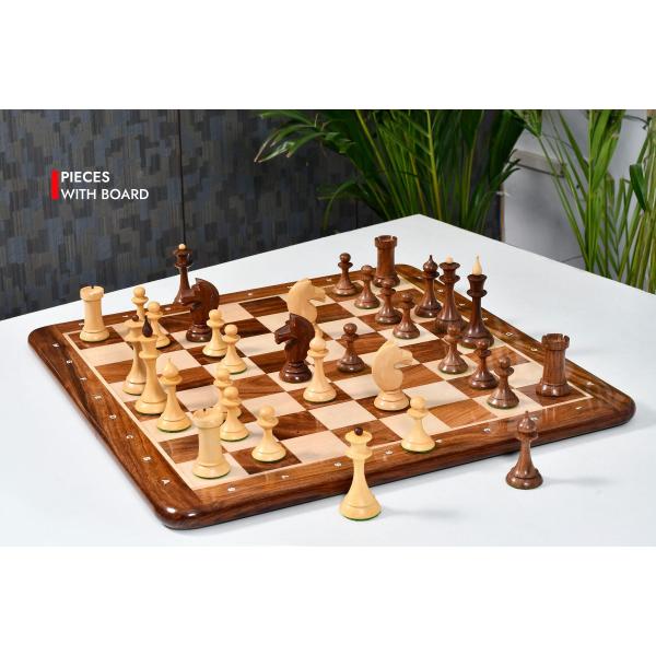 チェスセット 1950年代ソビエト 106mm 53cm インド直送 C0993 : チェス