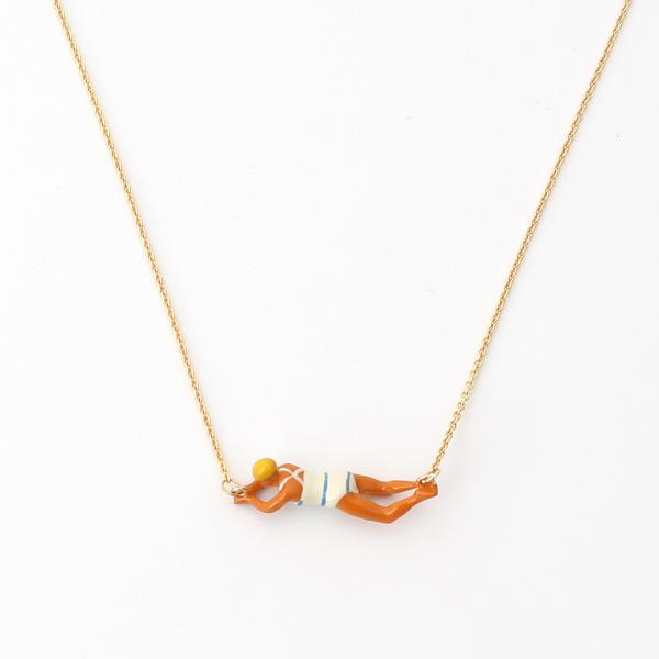 ALIITA（アリータ） ネックレス NADADORA COMPLETO RAYADA NECKLACE