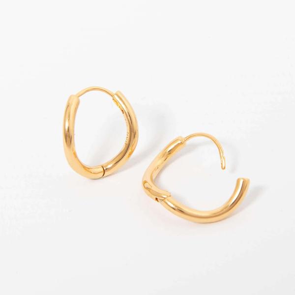BAR JEWELLERY（バージュエリー） ピアス CHUNKY OUTLINE EARRING