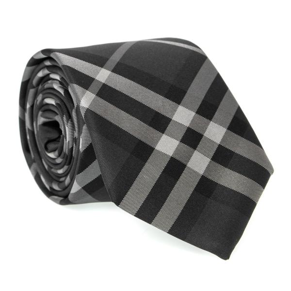 BURBERRY（バーバリー） ネクタイ チャコール（チェック柄） MANSTON