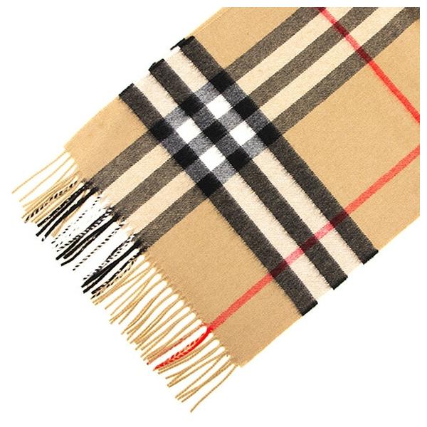 BURBERRY バーバリー カシミアマフラー (カシミヤ) GIANT CHK BURBERRY バーバリー カシミアマフラー (カシミヤ) GIANT CHK