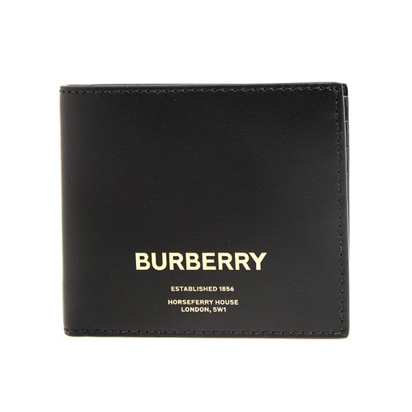 バーバリー 公式 Burberry 財布 メンズ 二つ折り財布 ブラック 黒 Black Bill8 Cc A11 Be8 Reg