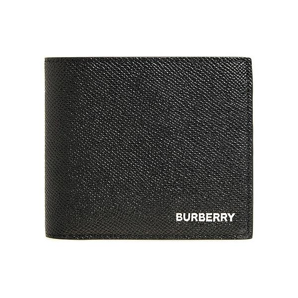 バーバリー BURBERRY 財布 メンズ 二つ折り財布 ブラック CC 