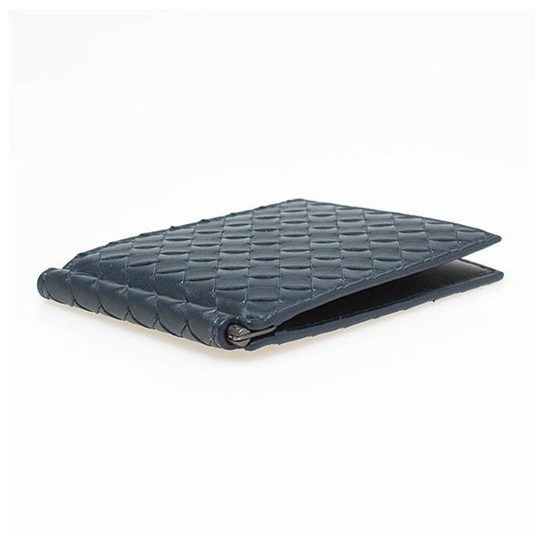 ボッテガヴェネタ Bottega Veneta 財布 メンズ 二つ折り財布 マネークリップ Tourmaline V4651 ネイビー メーカー在庫限り品 Light 4013
