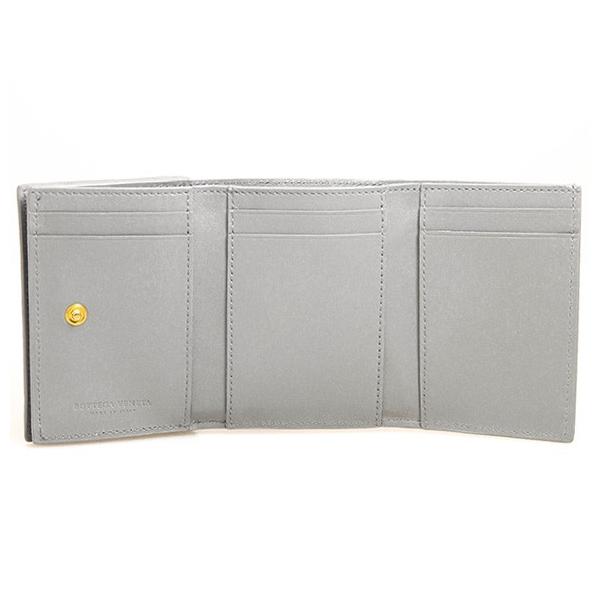ボッテガヴェネタ 正規品送料無料 Bottega Veneta 財布 レディース 三つ折り財布 Vcpp2 Concrete 1490 コンクリートグレー