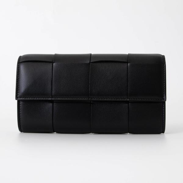 BOTTEGA VENETA ボッテガヴェネタ 財布 長財布 CASSETTE FLAP