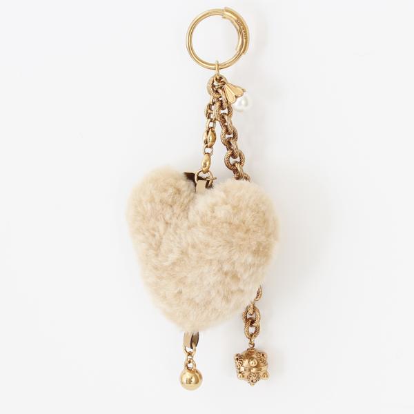 Chloe（クロエ） チャーム CHLOE SYMBOLS HEART SHEARLING BAG CHARM