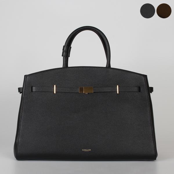 DEMELLIER デメリエー トートバッグ ブラック ショルダー付き DEMELLIER（デメリエー） バッグ 2WAYハンド/ショルダーバッグ THE