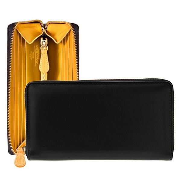 ETTINGER（エッティンガー） 財布 ラウンドファスナー長財布 ブラック