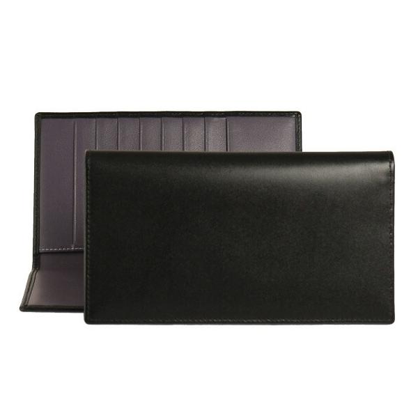 ETTINGER（エッティンガー） 財布 長財布 ブラック/パープル COAT