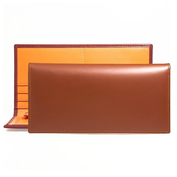 美品 ETTINGER 長財布 ブライドルレザー ブラウン ETTINGER エッティンガー 財布 メンズ コインケース ハバナ