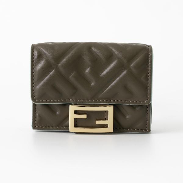 FENDI フェンディ 財布 三つ折り財布 BAGUETTE MICRO TRIFOLD