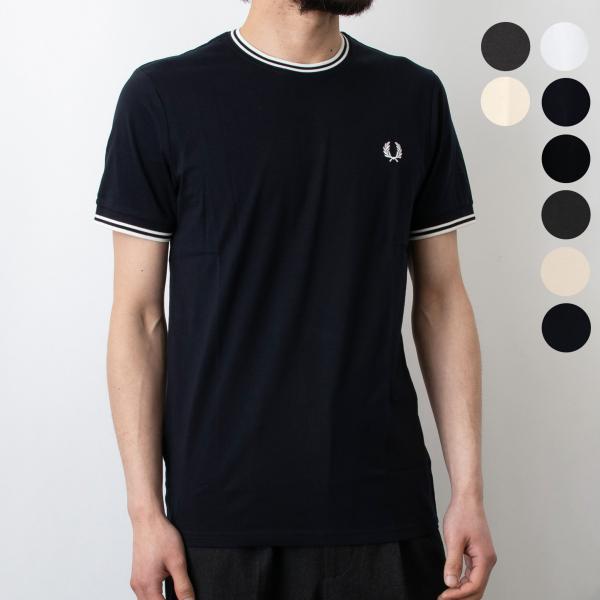 FRED PERRY フレッドペリー 半袖Tシャツ TWIN TIPPED T-SHIRT
