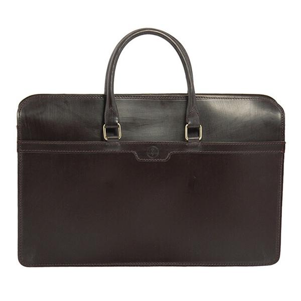 GLEN ダークブラウン レザー ブリーフケース GLENROYAL（グレンロイヤル） バッグ メンズ ブリーフケース ハバナ