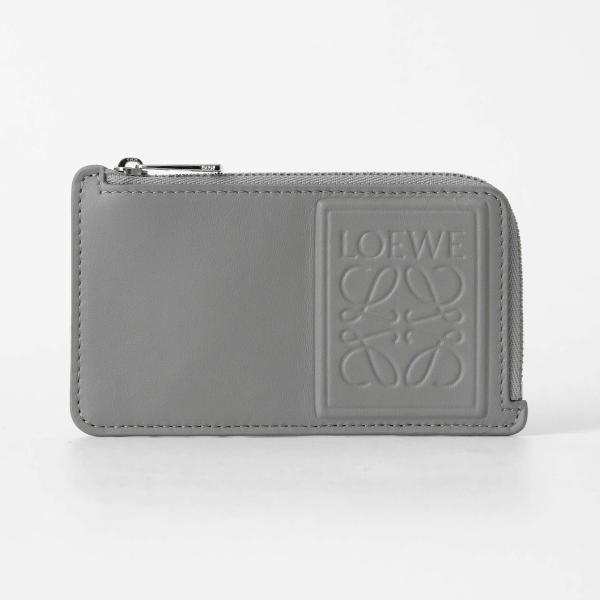 ロエベ LOEWE 丸型　ジッピーコインケース　アナグラムロゴ LOEWE ロエベ 丸型 アナグラム コインケース PVC レディース