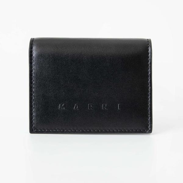 MARNI マルニ メンズ キーリング付き カードケース ブラック KEY
