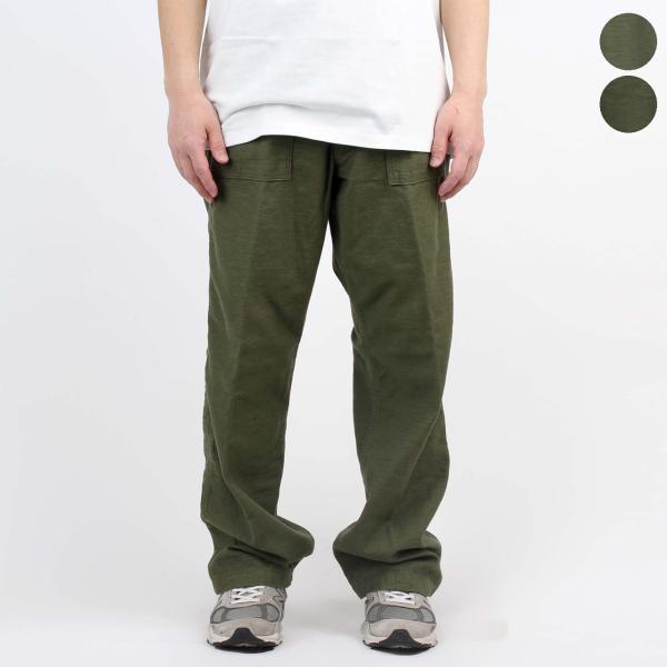 orSlow オリーブ　ファティーグパンツ　Sサイズ orSlow（オアスロウ） ファティーグパンツ REAL USED WASH VINTAGE FIT