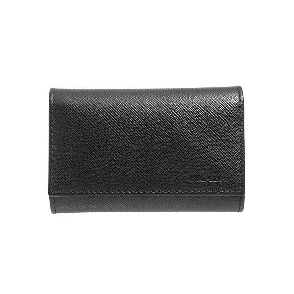 プラダ Prada メンズ キーケース ブラック 黒 2pg002 053 F0002 Nero Pindo Com Py