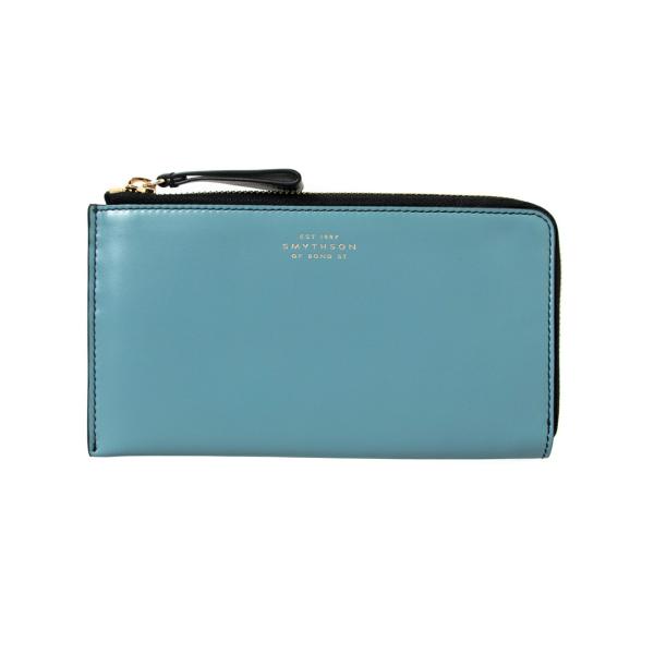 Smythson スマイソン SMYTHSON 財布 レディース L字ファスナー長 Smythson スマイソン SMYTHSON 財布 レディース L字ファスナー長