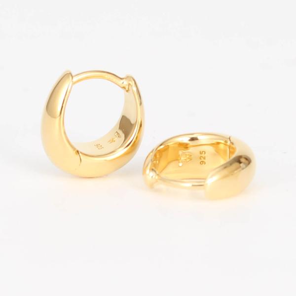 TOM WOOD（トムウッド） ピアス ICE HUGGIES GOLD アイス・ハギー