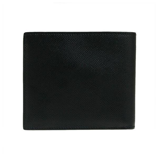 サンローランパリ Saint Laurent Paris お歳暮 財布 メンズ 二つ折り財布 ブラック 黒 East Poudre Grain Bty0n Purse Coin Black 1000 Wallet