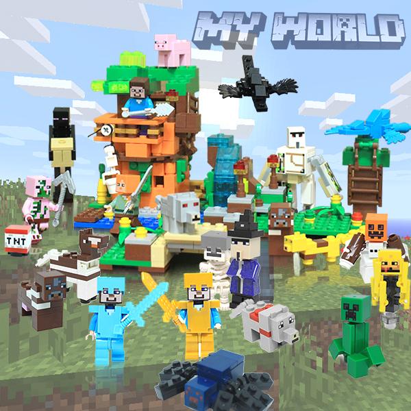 新作 大人気ミニフィグ デラックス 22体キャラクターセット ツリーハウス マインクラフト 互換 ブロッククリスマス プレゼント 子供 Chi Chiグッズヤフーshop 通販 Yahoo ショッピング