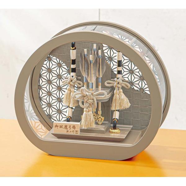 破魔弓 平安豊久 アクリルケース飾り 10号 日向 初正月 GH-009 p2