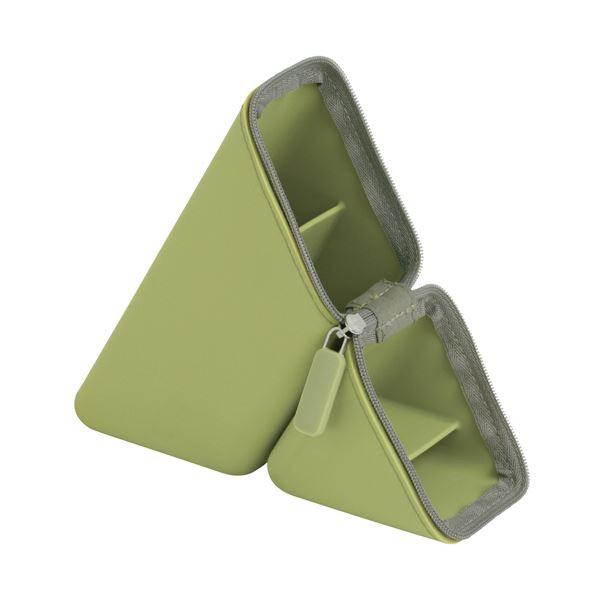 ソニック カクスタポータブルペン立て シリコンタイプ グリーン FD