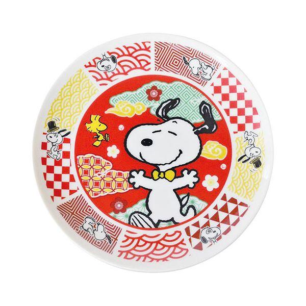 スヌーピー プレート 雲 赤 〔約φ160×20mm〕 22610203