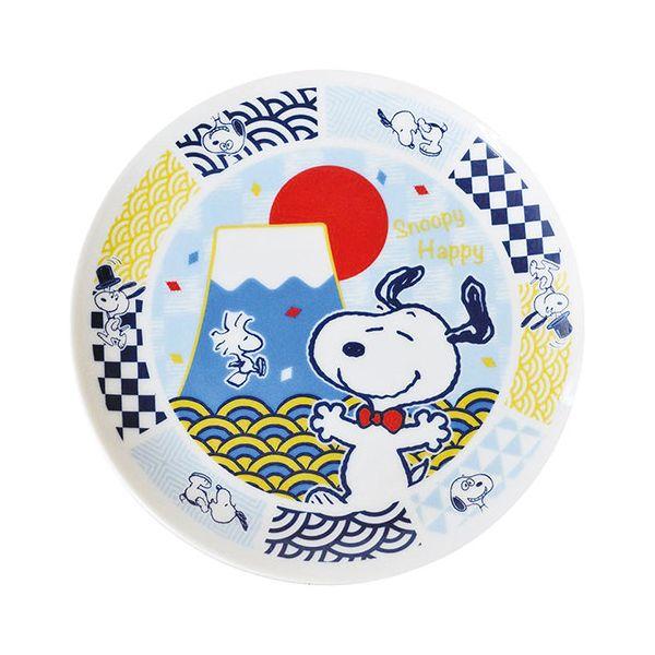 スヌーピー プレート 富士 青 〔約φ160×20mm〕 22610204