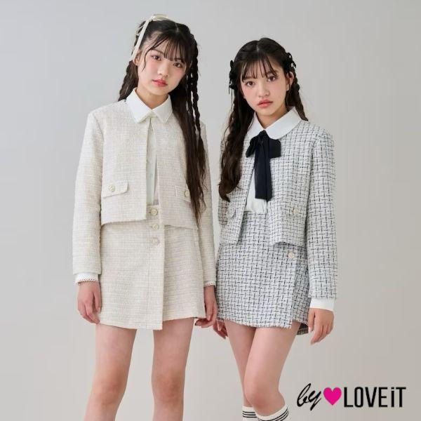 by LOVEiT ラメツイードセットアップ No.7861608 バイラビット 子供服