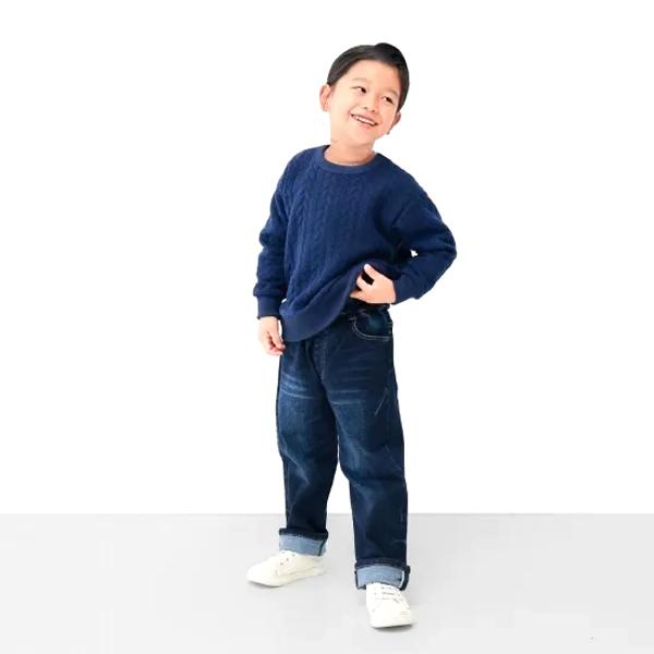 定番チノパン 綿パン ブラック 本股前開 子供 男児 ちびっ子ハウスのま 通販 Yahoo ショッピング