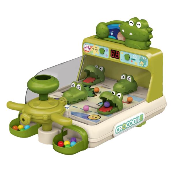 ワニワニ ピンボール シューティングゲーム おもちゃ 男の子 女の子 室内 遊び 玩具 幼児 子供 電池 USB 給電 両対応 ◇CH-158-22