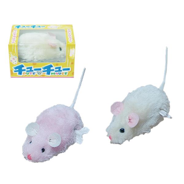 ゼンマイで走る ねずみ ハムスター のおもちゃ チューチュー 21 036 チカトーイ 通販 Yahoo ショッピング