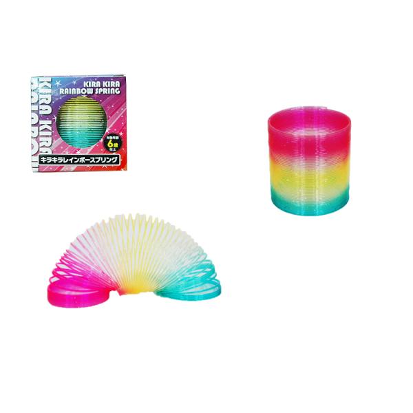 おもちゃ 文具 キラキラレインボースプリング キラキララメのスプリング 21 100 チカトーイ 通販 Yahoo ショッピング