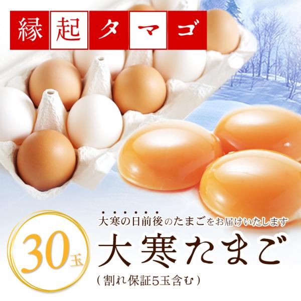 [Release date: January 21, 2026]※仕入れ先の養鶏場で鳥インフルエンザが発生した場合は、　ご注文のキャンセルをさせていただく場合がございます。※大寒卵はたまごの日ポイント5倍の対象外です。【商品】大寒たまご 3...
