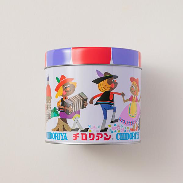 チロリアン丸缶 ショート28本入り 福岡 銘菓 お土産 贈り物に 千鳥饅頭の千鳥屋 千鳥屋 通販 Yahoo ショッピング