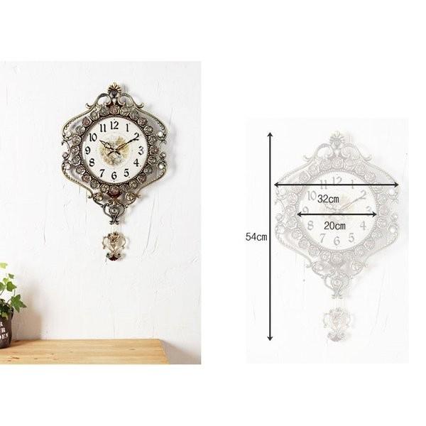 掛け時計 303振り子時計ゴールド インテリア 電波時計 掛時計 壁掛け時計 303振り子時計ゴールド インテリア おしゃれ 掛け時計 壁掛け時計 掛時計 北欧 時計 インテリア 振り子時計 Hana 296 Chiekoubou2