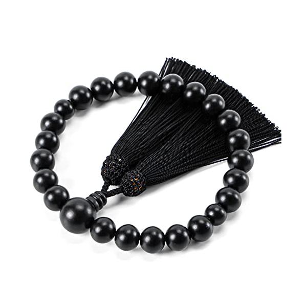 「商品情報」「主な仕様」?全て宗派で利用可能な男性用 略式数珠です。葬祭プロ（厚生労働省認定）葬祭ディレクター1級　神崎　忍氏　推奨の数珠なので安心してご利用いただけます。?京都の老舗が制作しており高品質の日本製　京念珠?サイズは男性が最も...