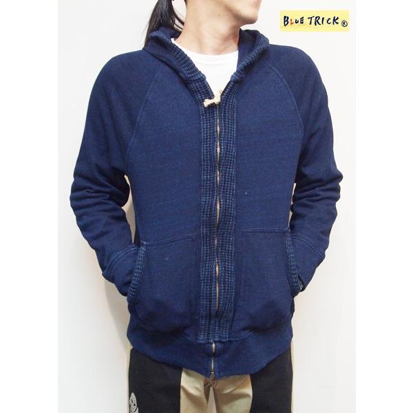 BLUE TRICK ブルートリック 50%OFF SALE!! インディゴパーカー BLUE TRICK ブルートリック 50%OFF SALE!! インディゴパーカー