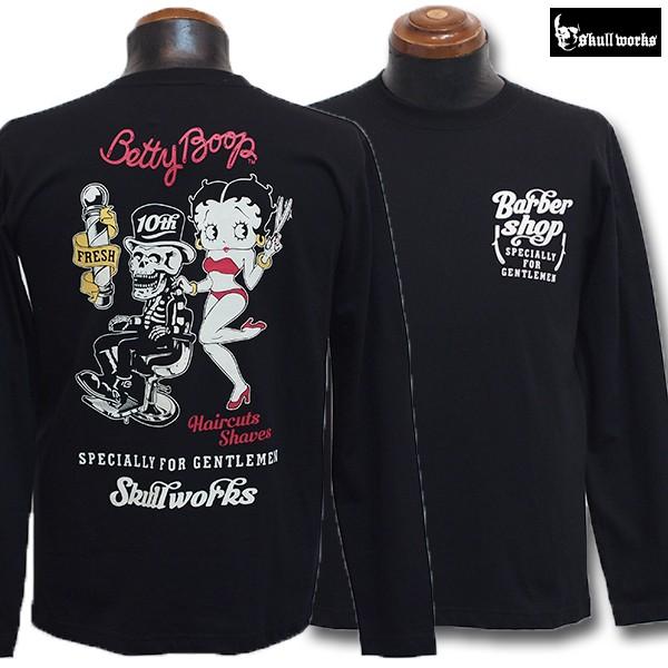 Skull Works スカルワークス ベティースカル10周年記念ロンT Skull Works スカルワークス ベティースカル10周年記念ロンT